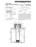 LIQUID CONTAINER WITH AN EXTRACTION CHIMNEY diagram and image