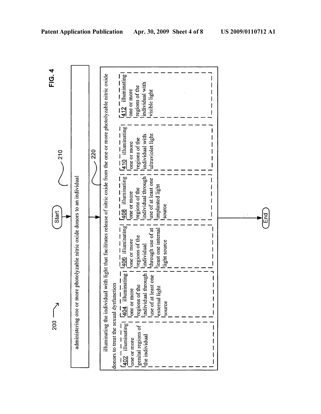 Methods and systems for use of photolyzable nitric oxide donors - diagram, schematic, and image 05