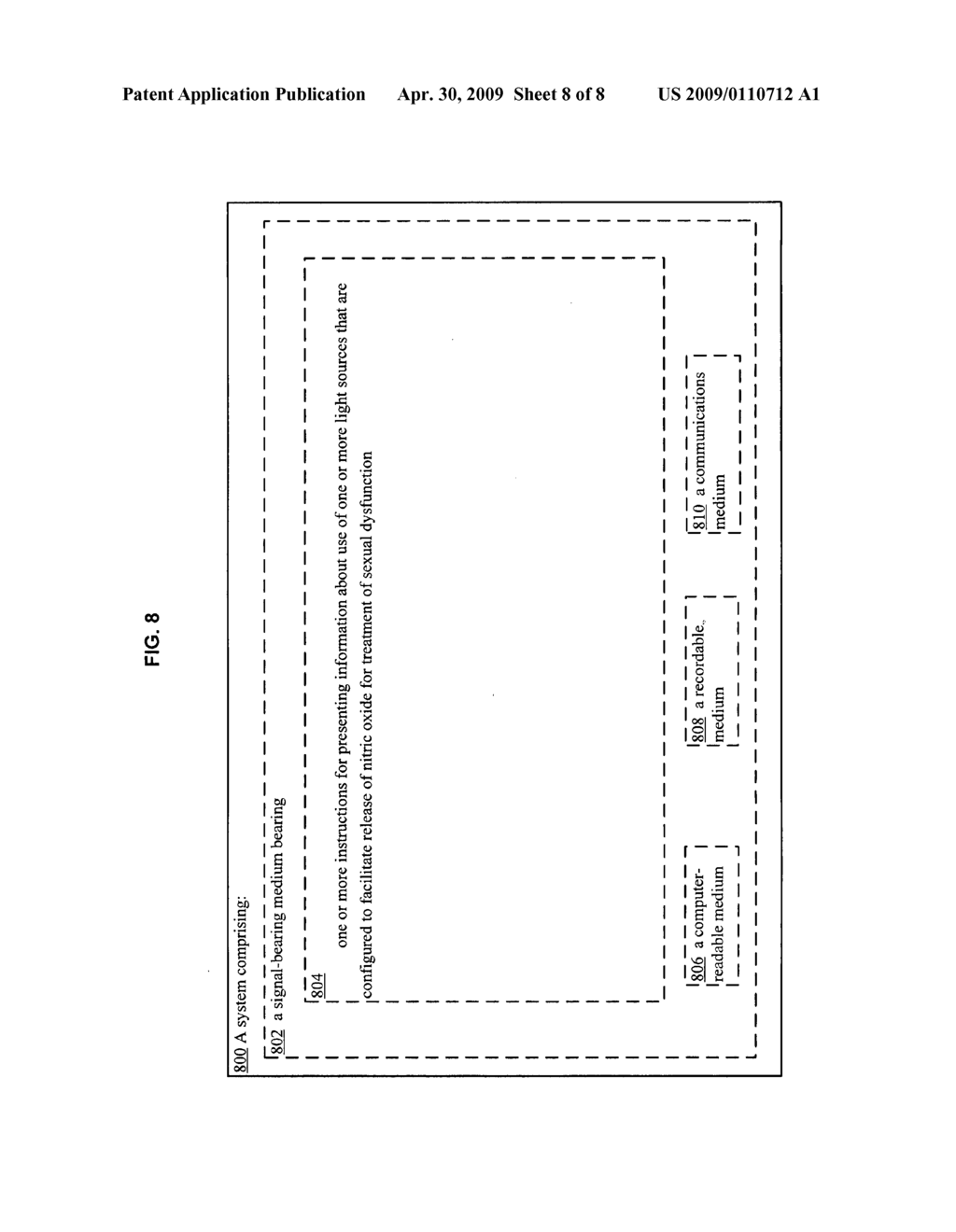 Methods and systems for use of photolyzable nitric oxide donors - diagram, schematic, and image 09