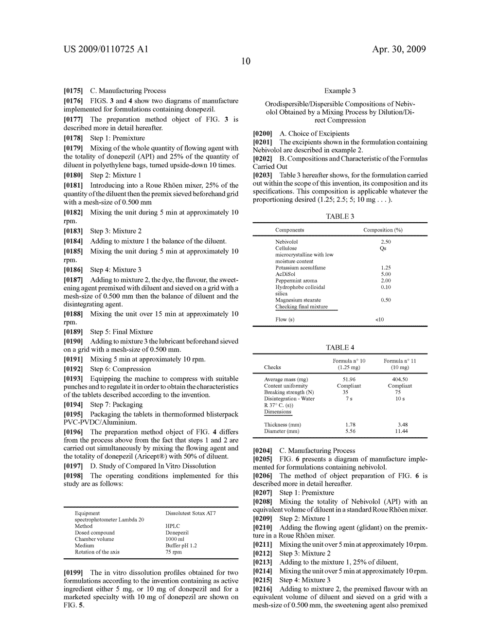 SOLID, ORODISPERSIBLE AND/OR DISPERSIBLE COMPOSITION, WITHOUT AN EXCIPIENT OF KNOWN EFFECT AND ITS PROCESS OF PREPARATION - diagram, schematic, and image 17