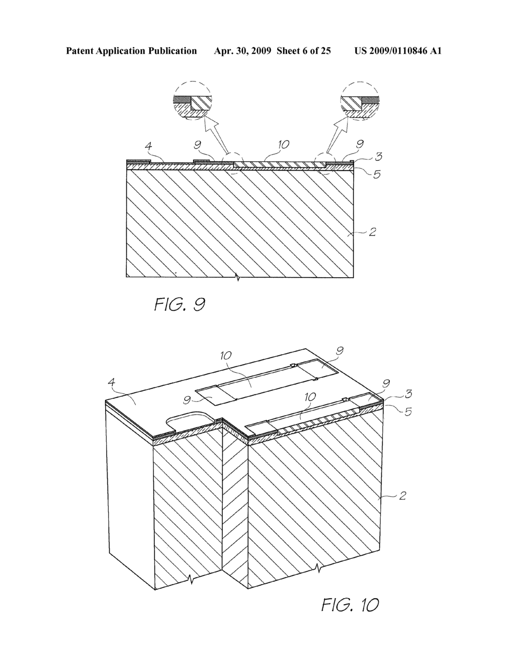 METHOD OF FABRICATING INKJET PRINTHEAD HAVING PLANAR NOZZLE PLATE - diagram, schematic, and image 07