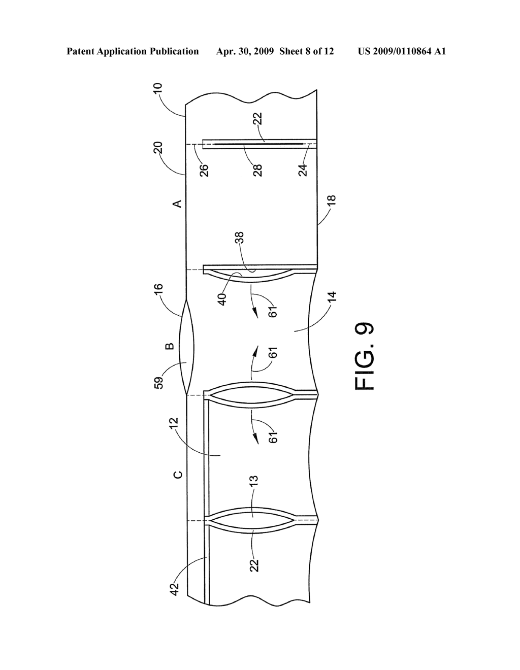 WEB AND METHOD FOR MAKING FLUID FILLED UNITS - diagram, schematic, and image 09