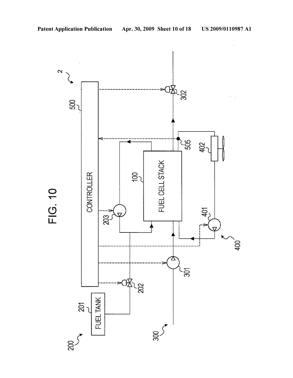 STARTUP CONTROL DEVICE OF FUEL CELL SYSTEM AND STARTUP CONTROL METHOD THEREOF - diagram, schematic, and image 11