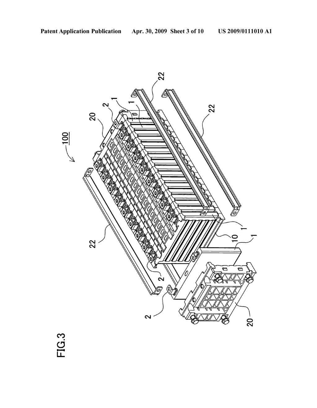 Battery pack and battery pack separator - diagram, schematic, and image 04