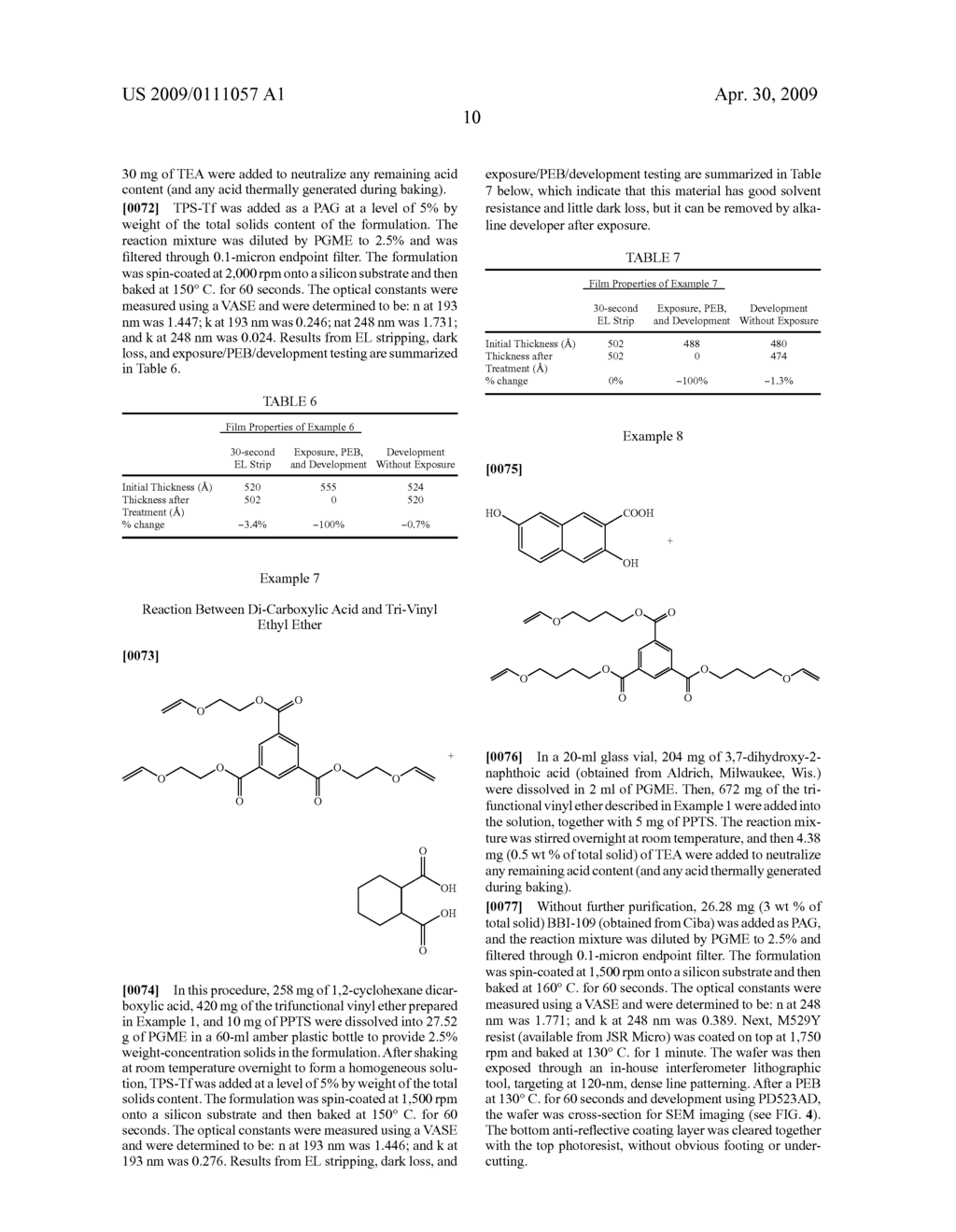 PHOTOIMAGEABLE BRANCHED POLYMER - diagram, schematic, and image 15