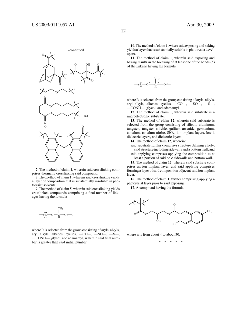 PHOTOIMAGEABLE BRANCHED POLYMER - diagram, schematic, and image 17