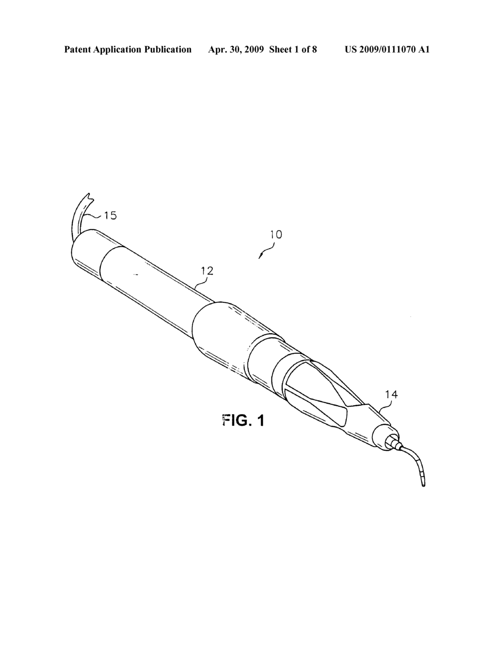 Ultrasonic insert with soft grip and method - diagram, schematic, and image 02