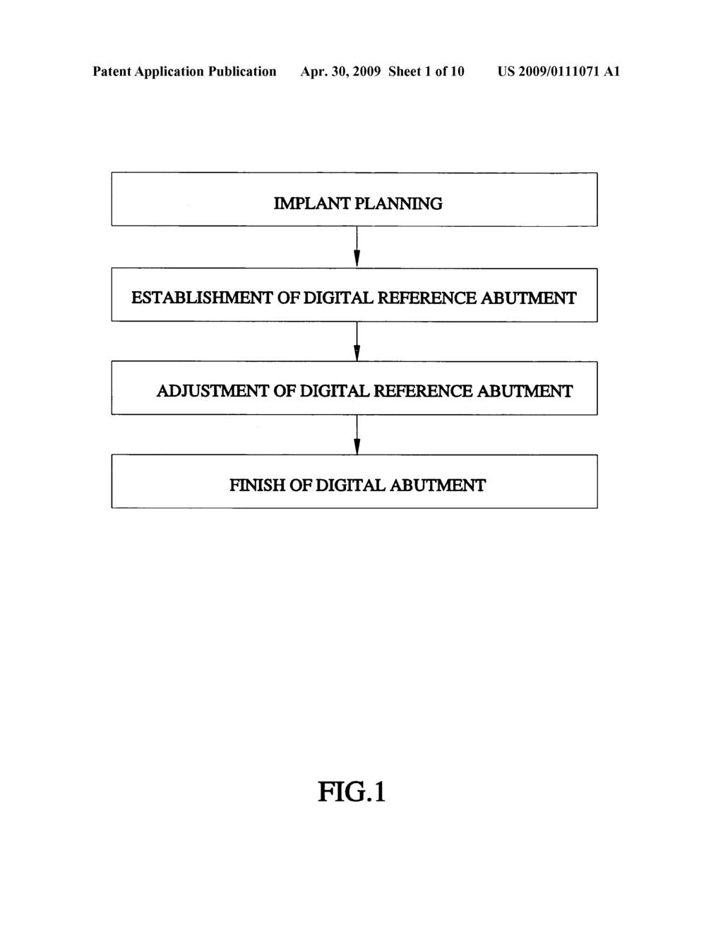 Method for designing a digital abutment for dental implant - diagram, schematic, and image 02