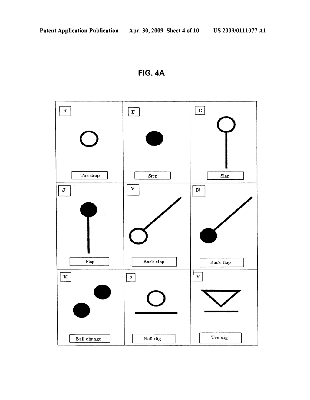 Computerized system and method using a symbolic language for dance - diagram, schematic, and image 05