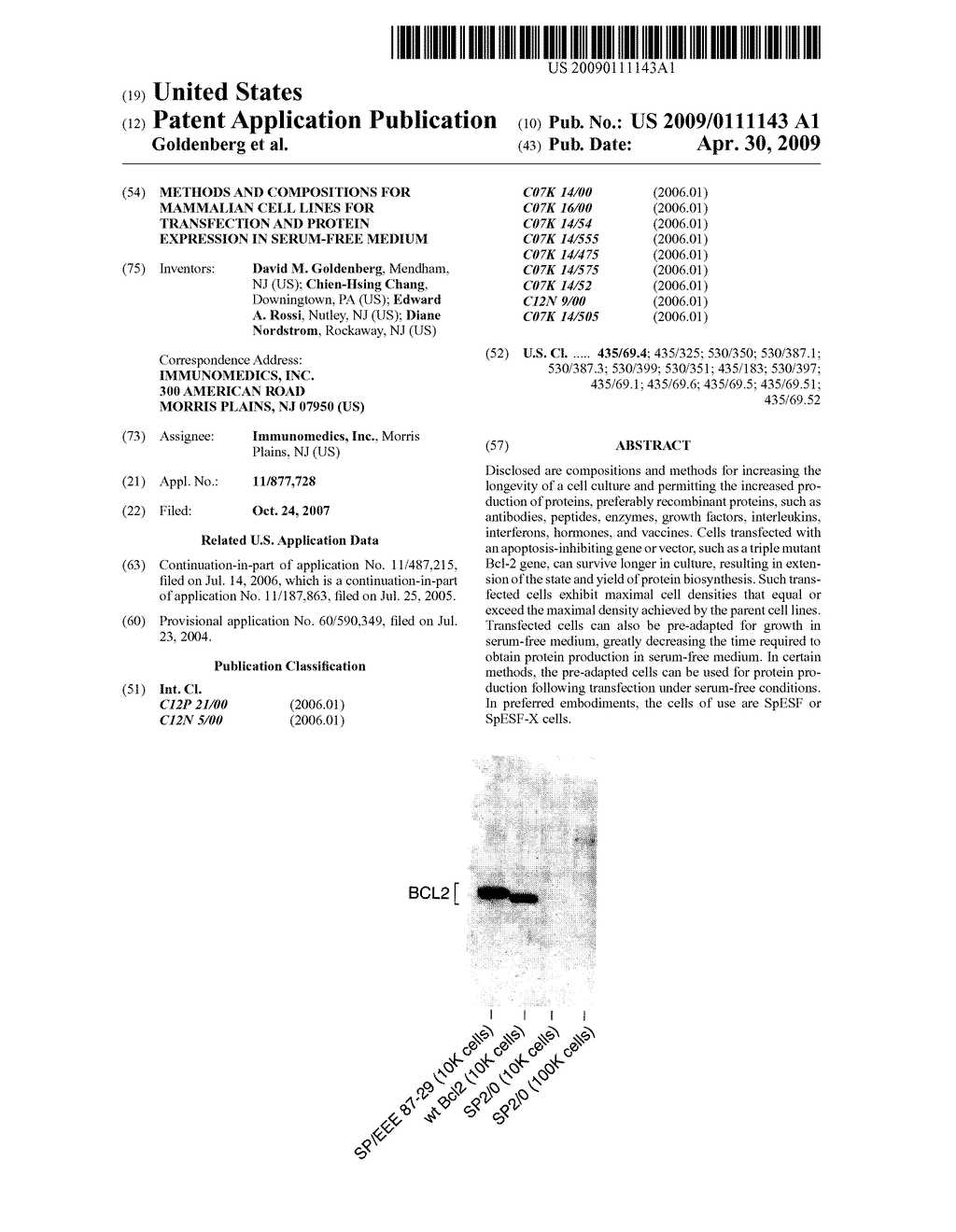 Methods and Compositions for Mammalian Cell Lines for Transfection and Protein Expression in Serum-Free Medium - diagram, schematic, and image 01