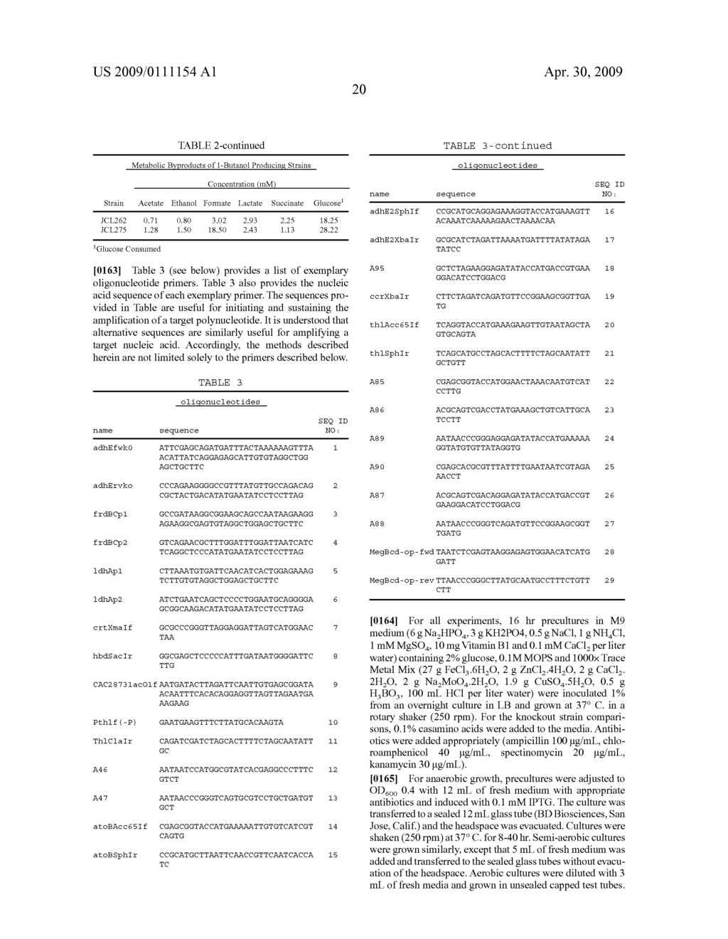 BUTANOL PRODUCTION BY RECOMBINANT MICROORGANISMS - diagram, schematic, and image 42