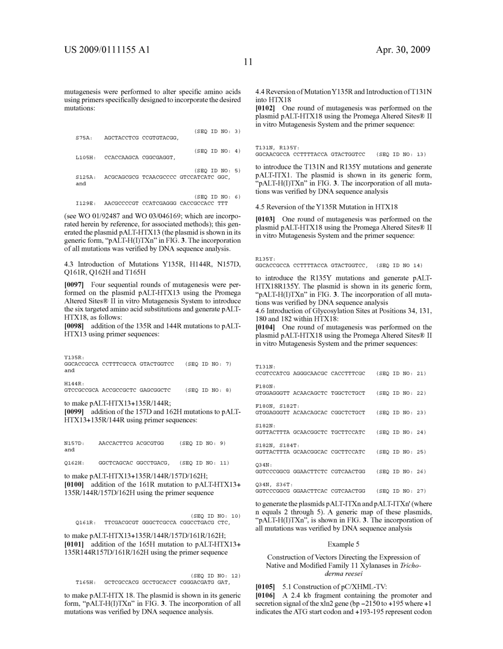 MODIFIED XYLANASE EXHIBITING IMPROVED EXPRESSION - diagram, schematic, and image 22