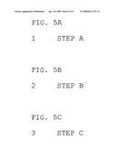 SEMICONDUCTOR CHIP MOUNTING METHOD, SEMICONDUCTOR MOUNTING WIRING BOARD PRODUCING METHOD AND SEMICONDUCTOR MOUNTING WIRING BOARD diagram and image