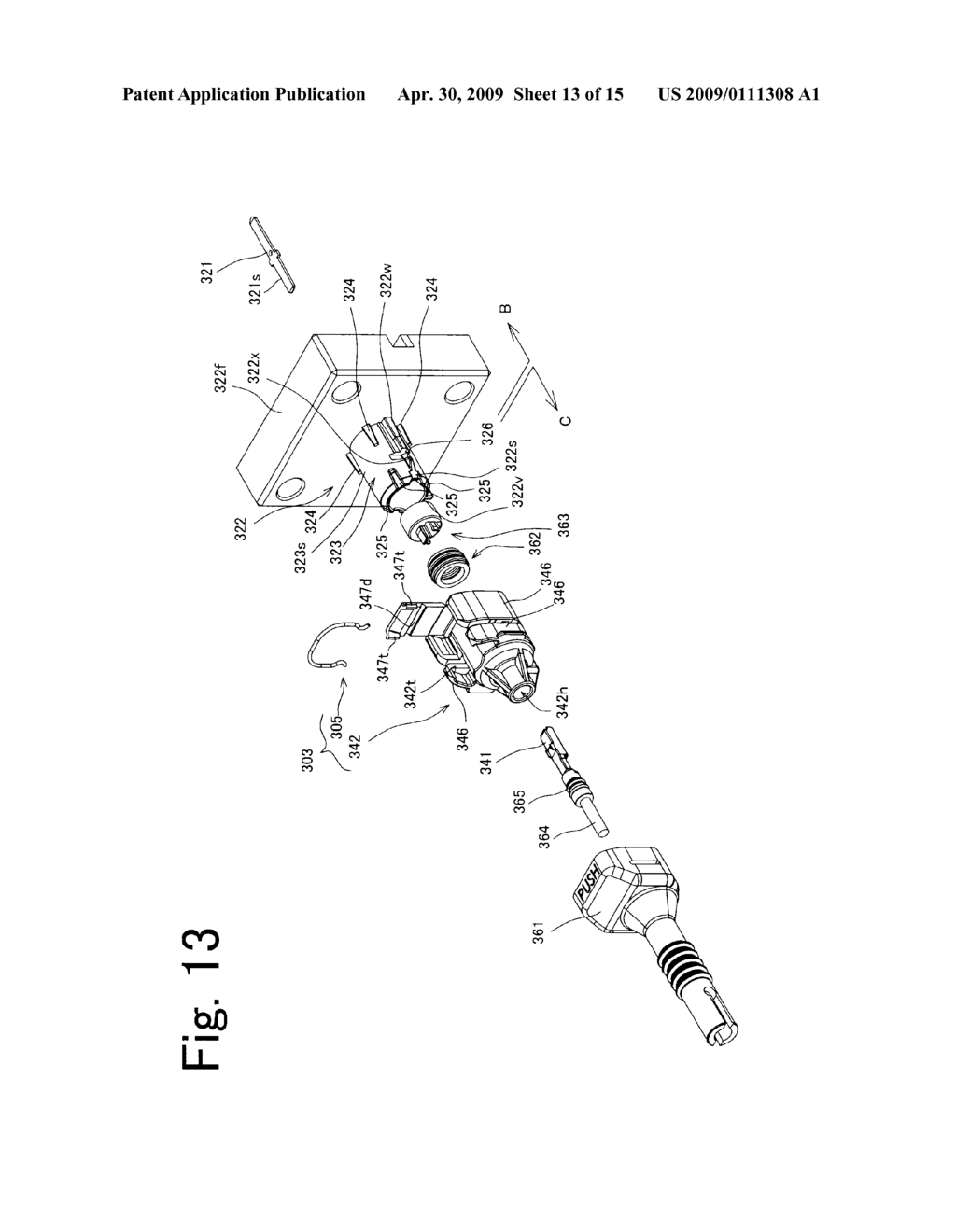 LATCH, LATCH-MOUNTABLE CONNECTOR HOUSING, AND LATCH-MOUNTABLE CONNECTOR - diagram, schematic, and image 14