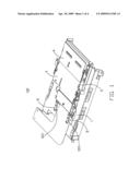 Electrical card connector having a holding device diagram and image