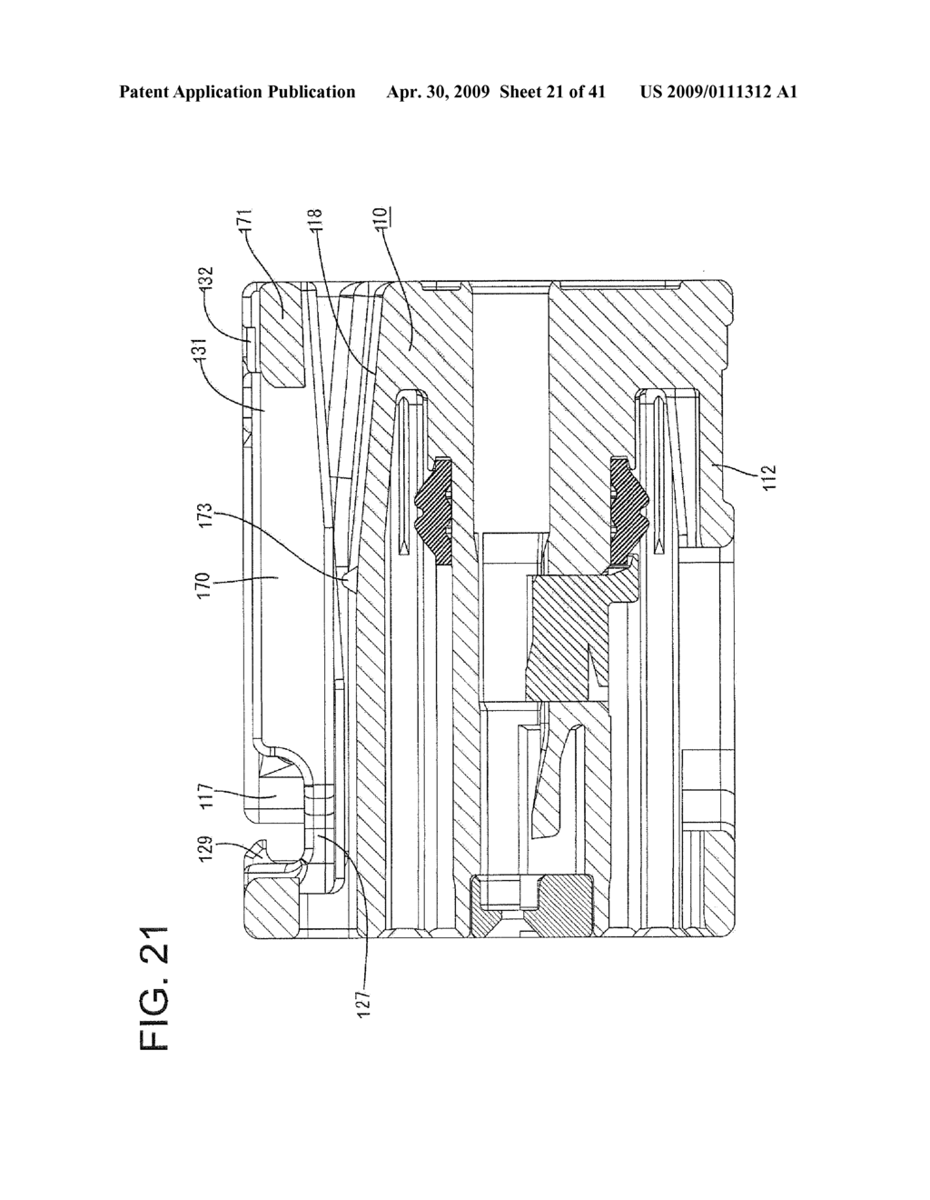 CONNECTOR DEVICE AND LOCKING STRUCTURE - diagram, schematic, and image 22