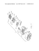 Triple mating configurations of connector diagram and image