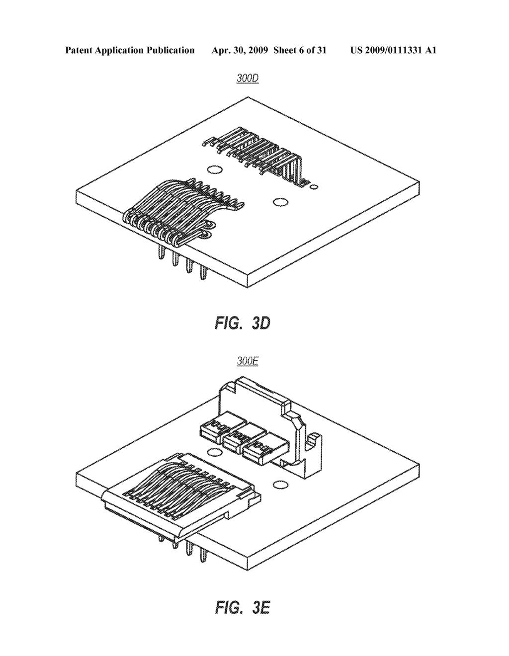 RECEPTACLE WITH MULTIPLE CONTACT SETS FOR DIFFERENT CONNECTOR TYPES - diagram, schematic, and image 07