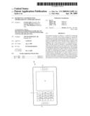 RETREIVING AND PRESENTING INFORMATION IN A PORTABLE DEVICE diagram and image