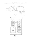 RETREIVING AND PRESENTING INFORMATION IN A PORTABLE DEVICE diagram and image