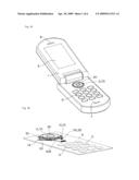 OPERATION INPUT DEVICE AND ELECTRONIC DEVICE USING THE SAME diagram and image