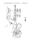 System for collection and distribution of machine data via a cellular device diagram and image