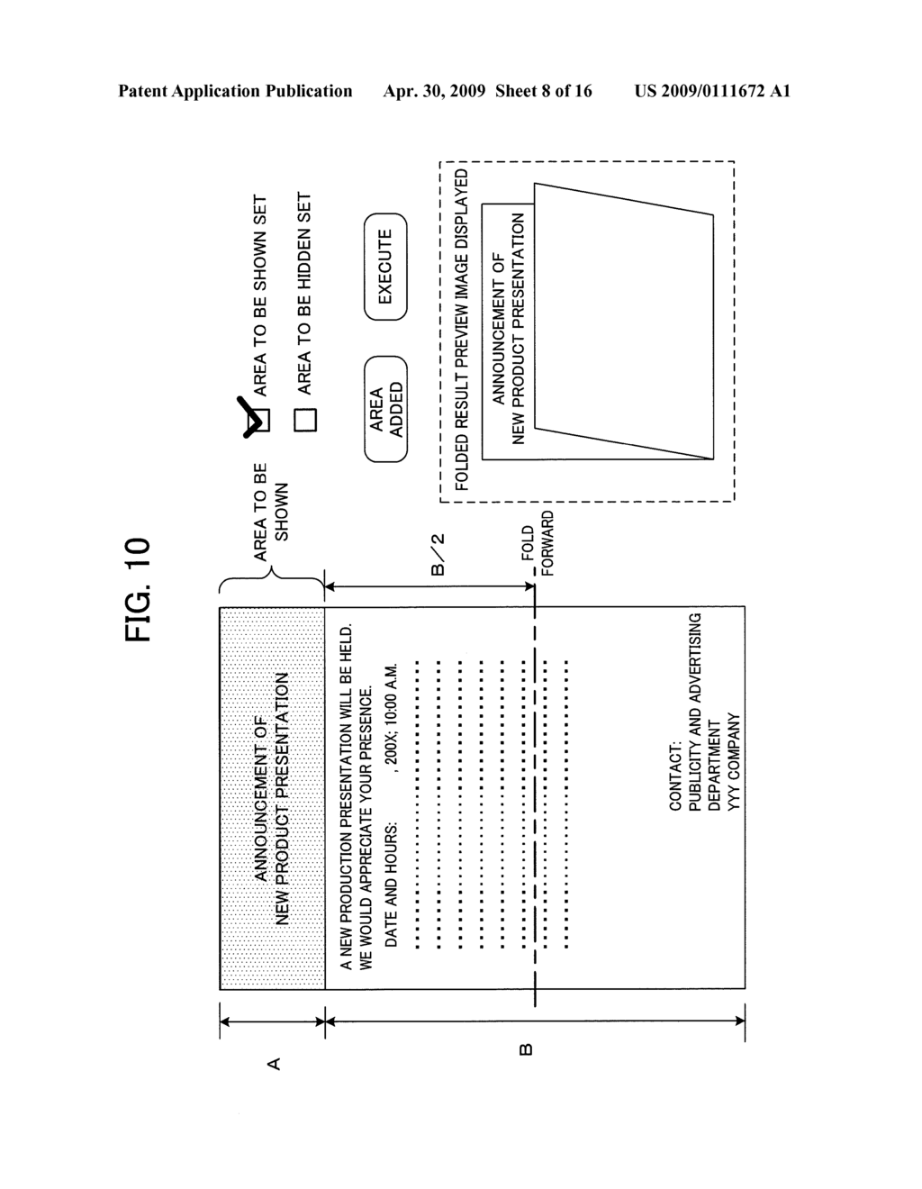 FOLD PROCESSING DEVICE, IMAGE FORMING APPARATUS, PRINT DIRECTING DEVICE, IMAGE FORMING SYSTEM, FOLD PROCESSING METHOD AND COMPUTER READABLE MEDIA STORING PROGRAM - diagram, schematic, and image 09