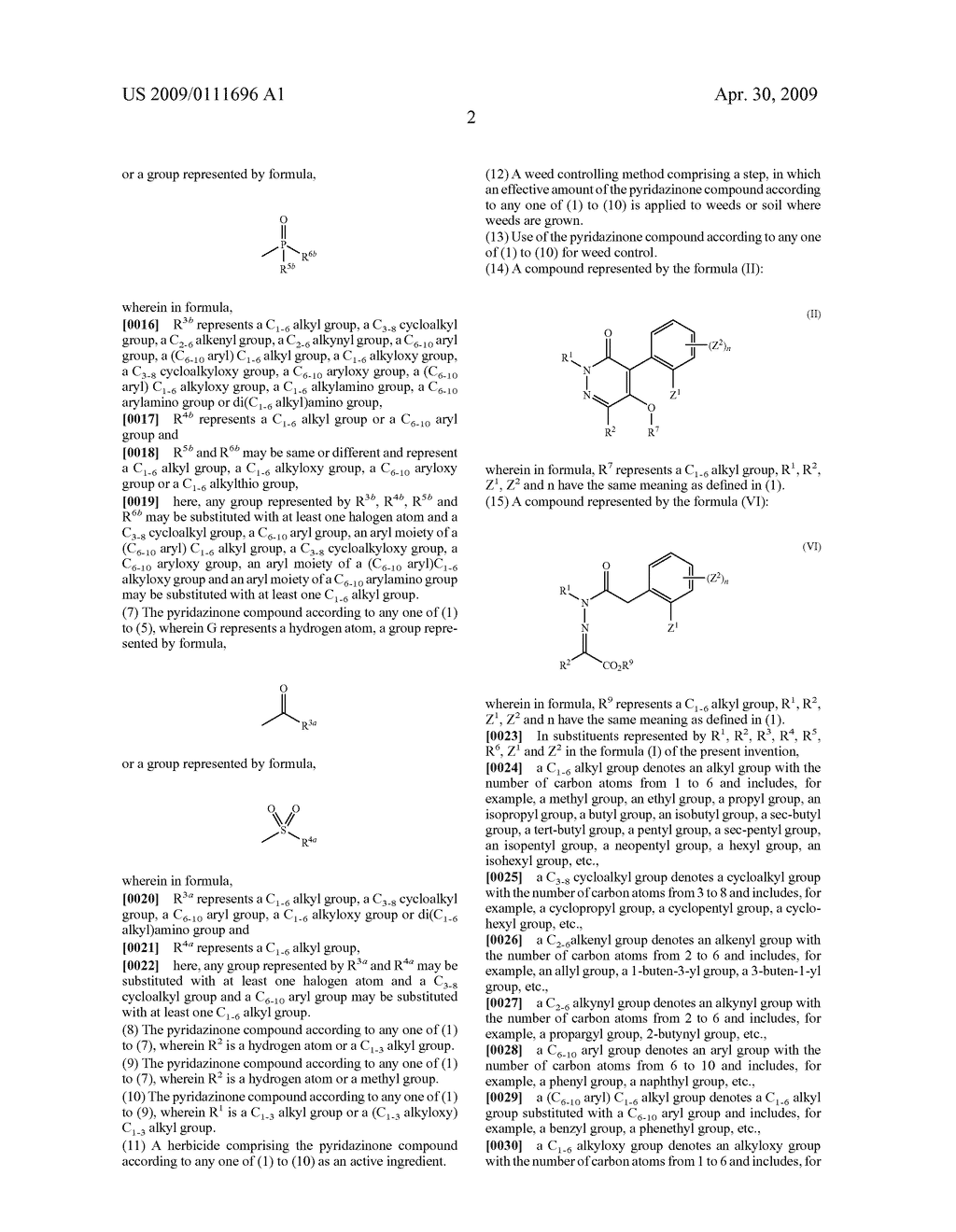 Pyridazinone Compound and Use Thereof as herbicides - diagram, schematic, and image 03