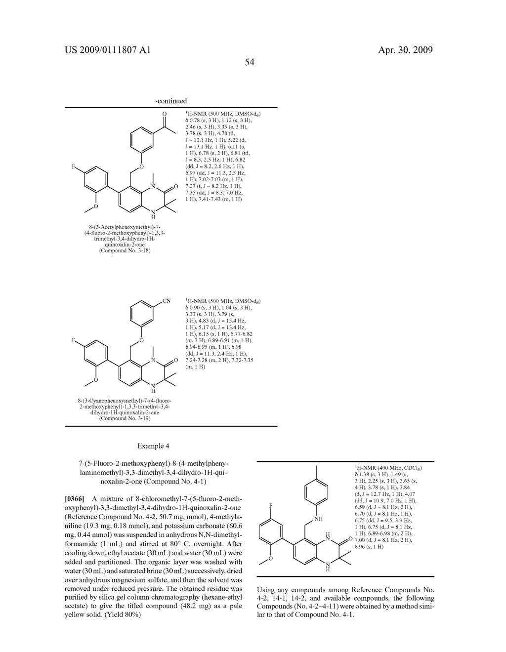 Novel 1,2,3,4-Tetrahydroquinoxaline Derivative Having Glucocorticoid Receptor Binding Activity - diagram, schematic, and image 55