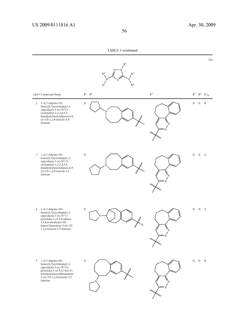 POLYCYCLIC ARYL SUBSTITUTED TRIAZOLES AND POLYCYCLIC HETEROARYL SUBSTITUTED TRIAZOLES USEFUL AS AXL INHIBITORS - diagram, schematic, and image 57