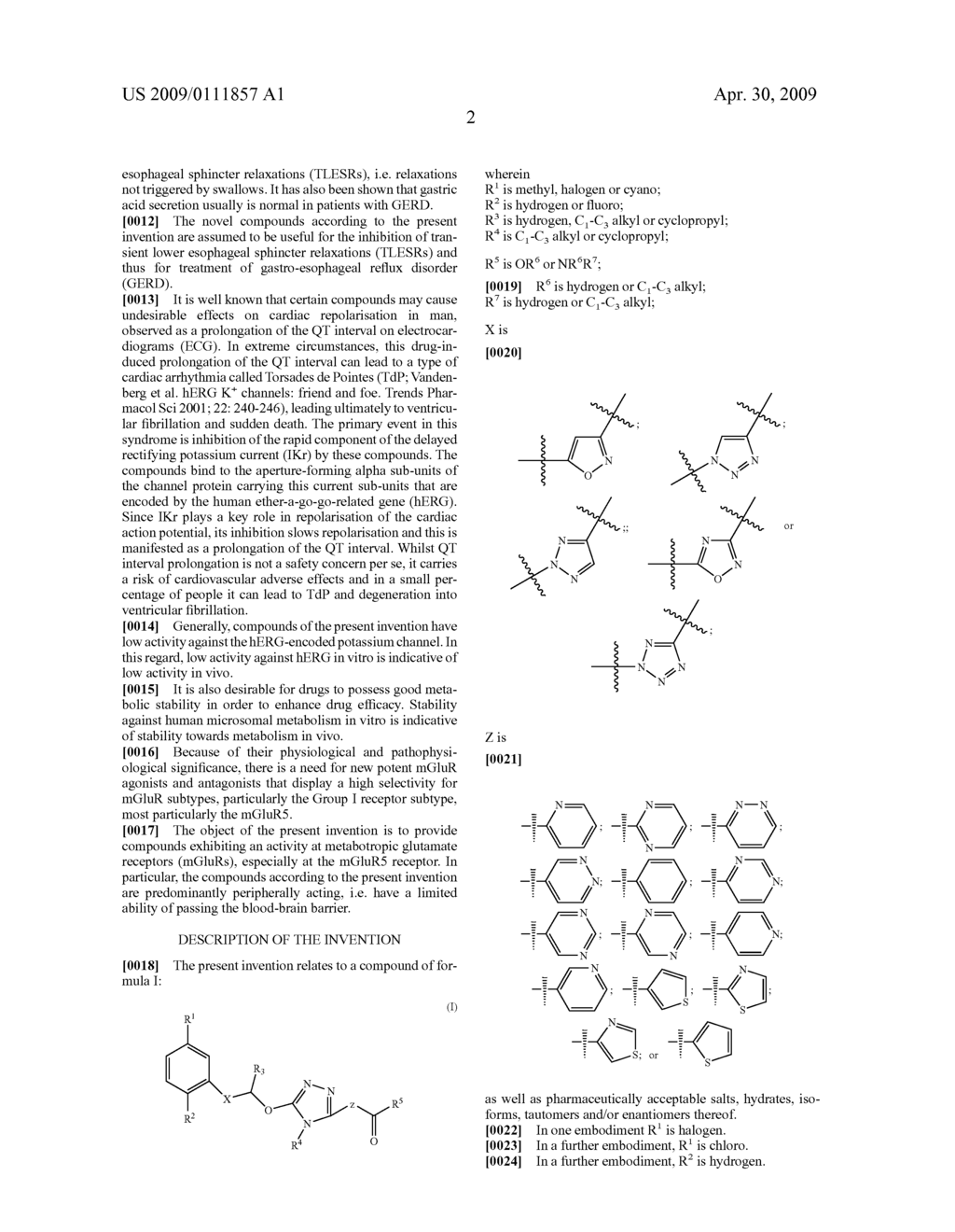 1,2,4-TRIAZOLE ETHER DERIVATIVES AS MODULATORS OF MGLUR5 - diagram, schematic, and image 03