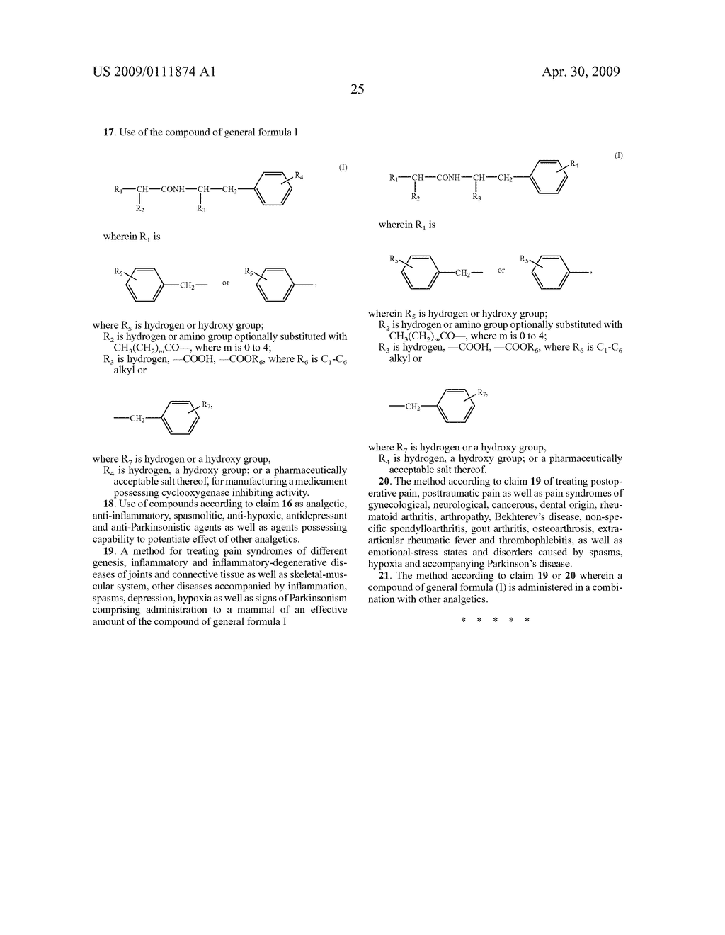 Phenyl-containing n-acyl amine and aminoacid derivatives, methods for the production thereof, a pharmaceutical composition and the use thereof - diagram, schematic, and image 26