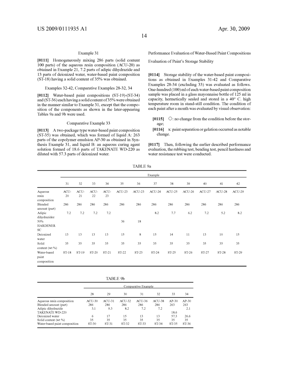 Aqueous urethane resin compositions - diagram, schematic, and image 15