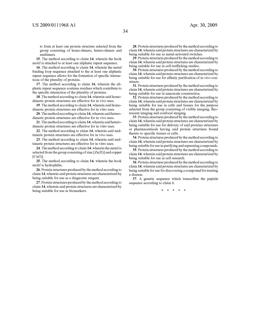 Self-assembled proteins and related methods and protein structures - diagram, schematic, and image 61