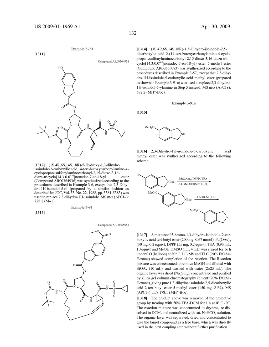 MACROCYCLIC COMPOUNDS AS INHIBITORS OF VIRAL REPLICATION - diagram, schematic, and image 133