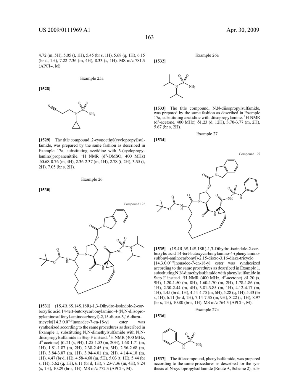 MACROCYCLIC COMPOUNDS AS INHIBITORS OF VIRAL REPLICATION - diagram, schematic, and image 164