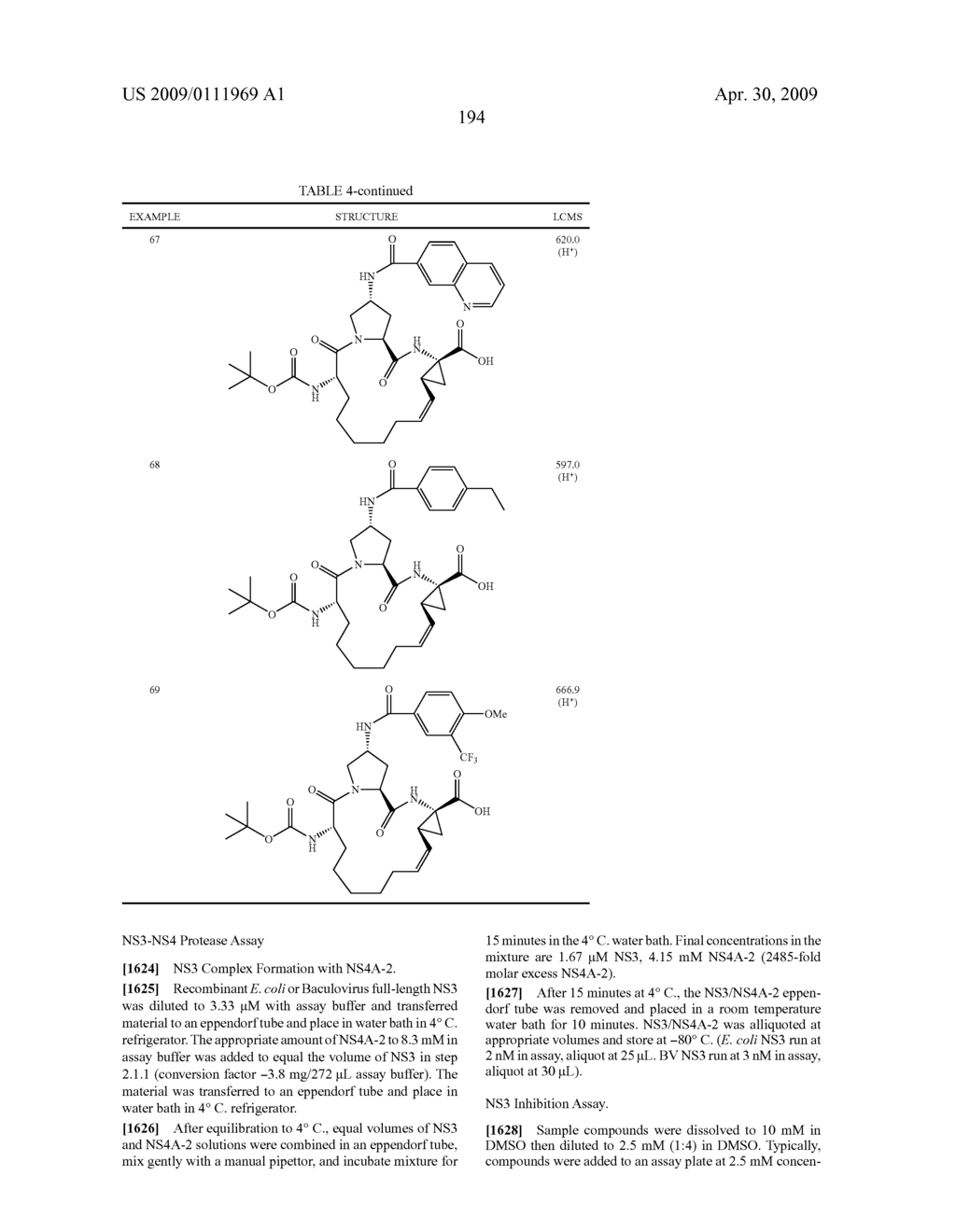 MACROCYCLIC COMPOUNDS AS INHIBITORS OF VIRAL REPLICATION - diagram, schematic, and image 195