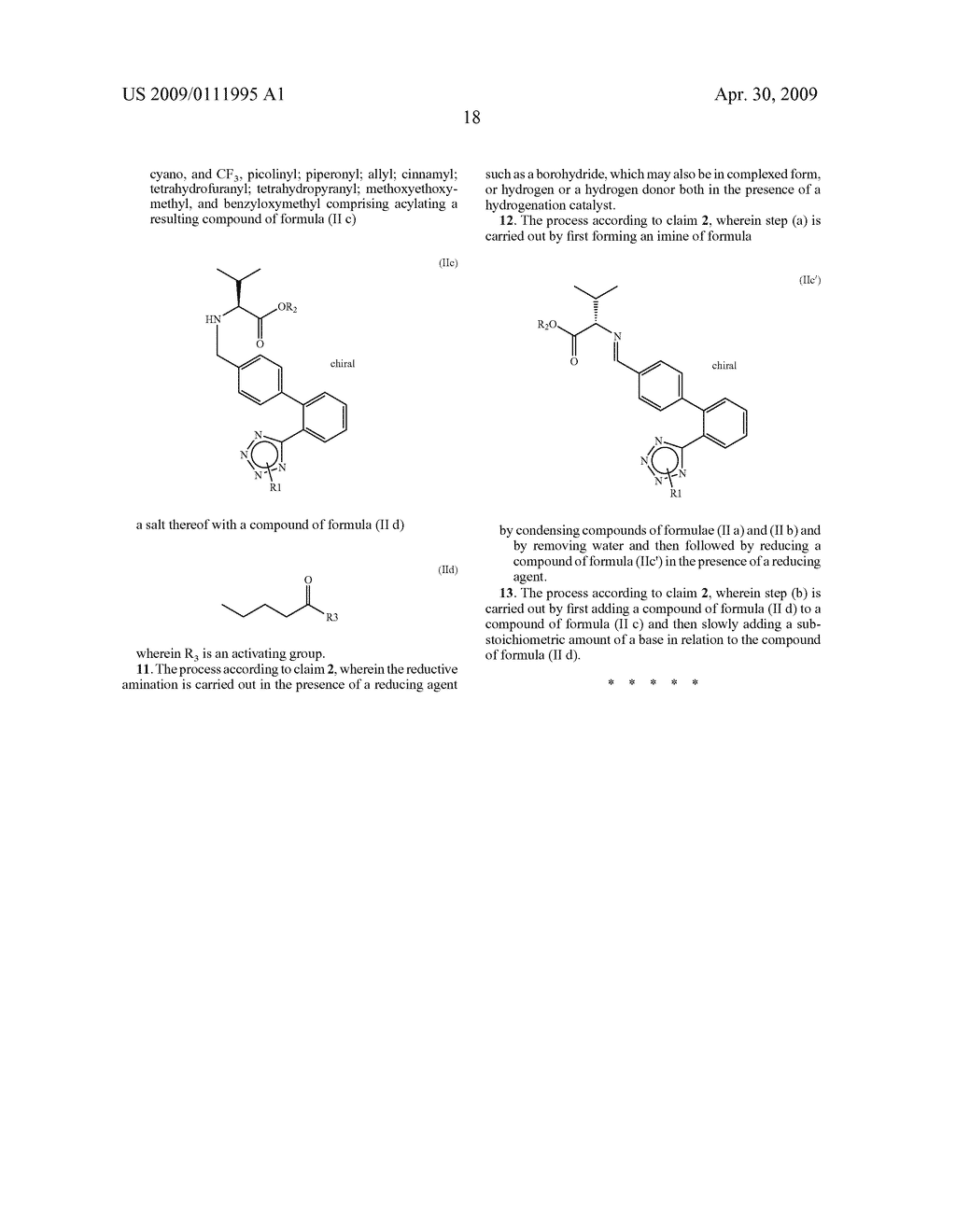 Process for the manufacture valsartan - diagram, schematic, and image 19