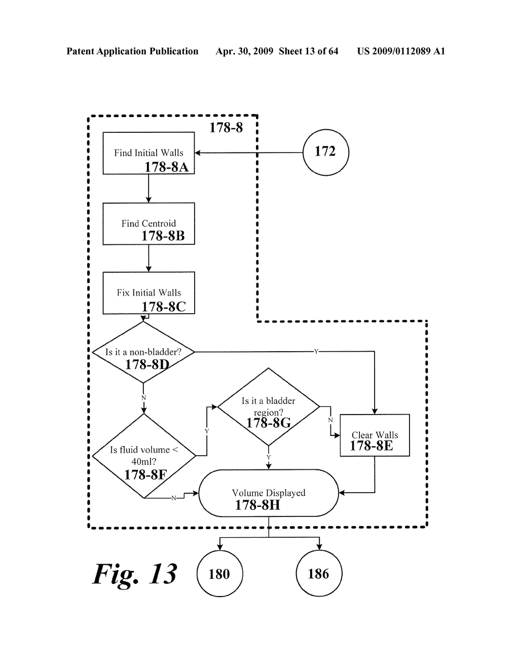 SYSTEM AND METHOD FOR MEASURING BLADDER WALL THICKNESS AND PRESENTING A BLADDER VIRTUAL IMAGE - diagram, schematic, and image 14