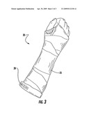 WATER-RESISTANT ORTHOPEDIC UNDERCAST SLEEVE PRODUCT diagram and image