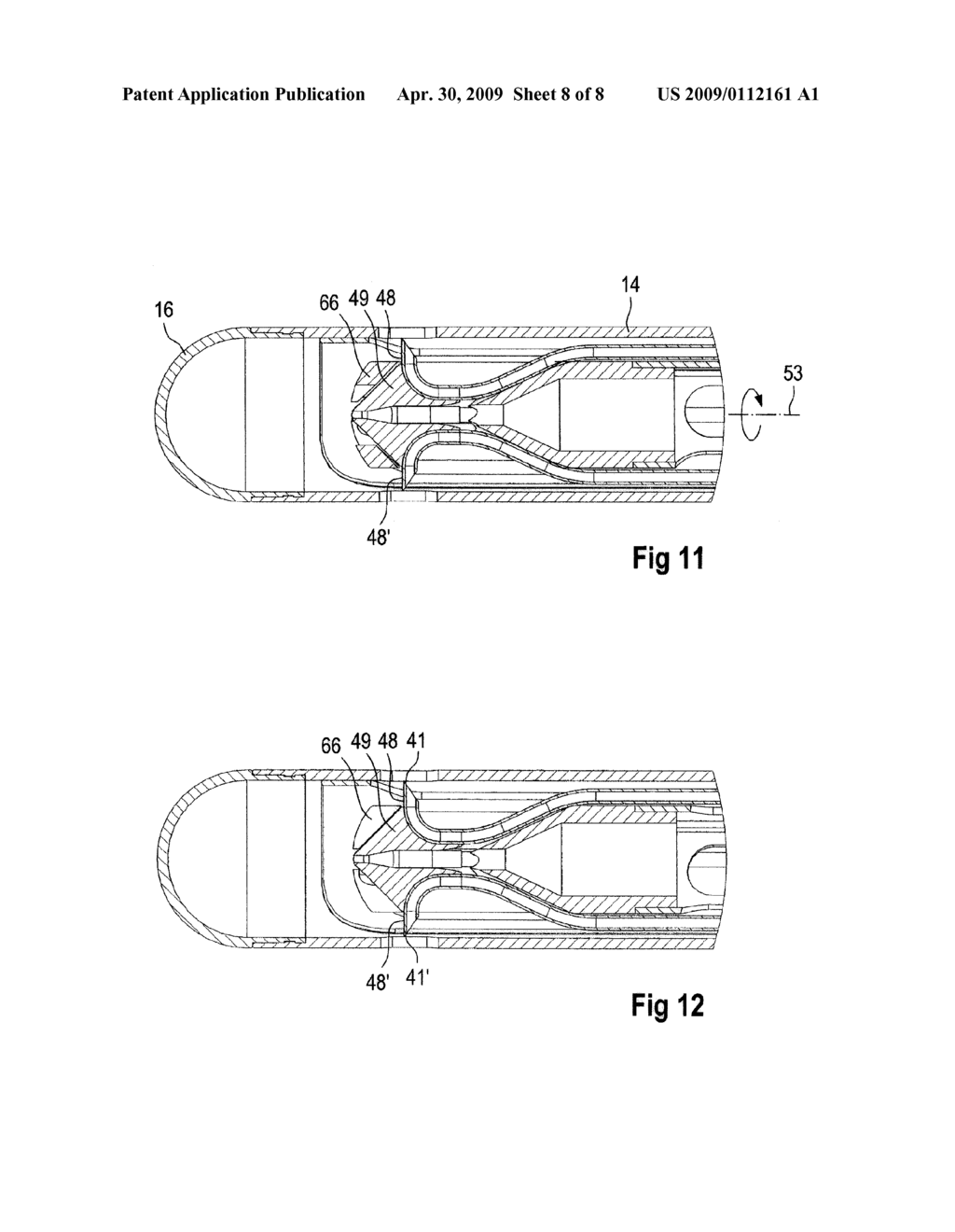 Medical Instrument with Injection Needles That Can Be Spread Out Sideways - diagram, schematic, and image 09