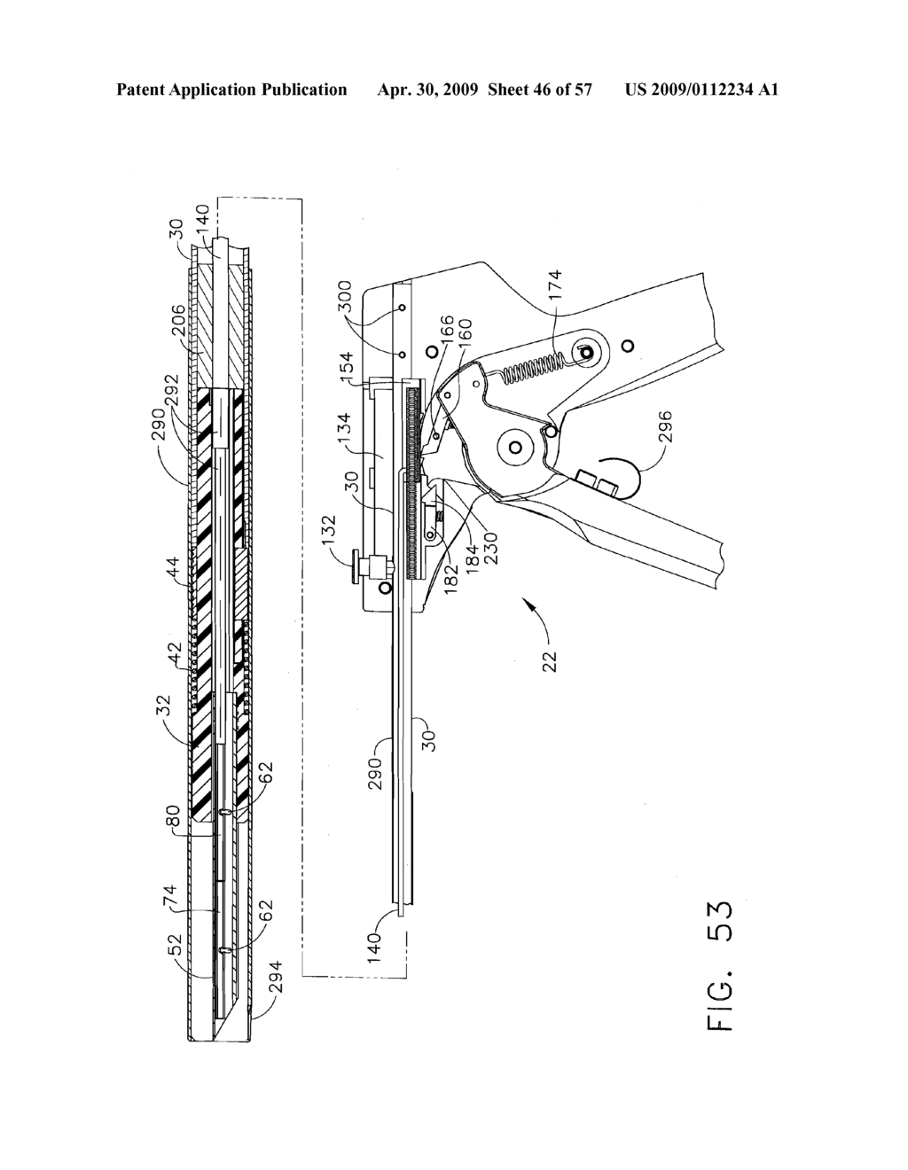 RELOADABLE LAPAROSCOPIC FASTENER DEPLOYING DEVICE FOR USE IN A GASTRIC VOLUME REDUCTION PROCEDURE - diagram, schematic, and image 47