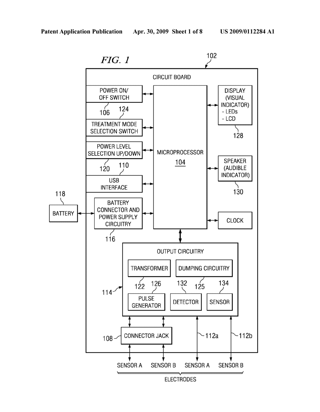 BIOFEEDBACK ELECTRONIC STIMULATION DEVICE - diagram, schematic, and image 02