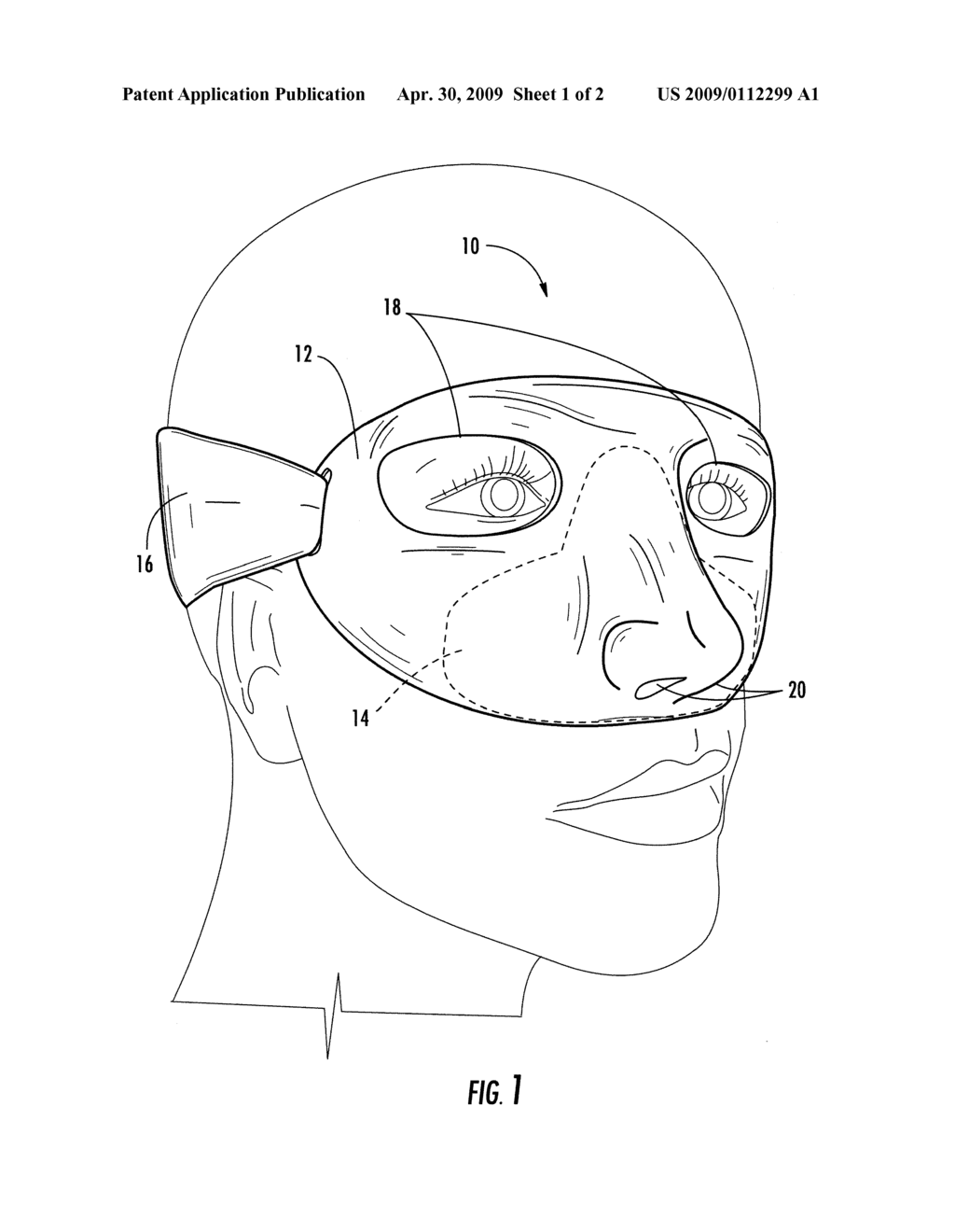 Direct heating facemask - diagram, schematic, and image 02