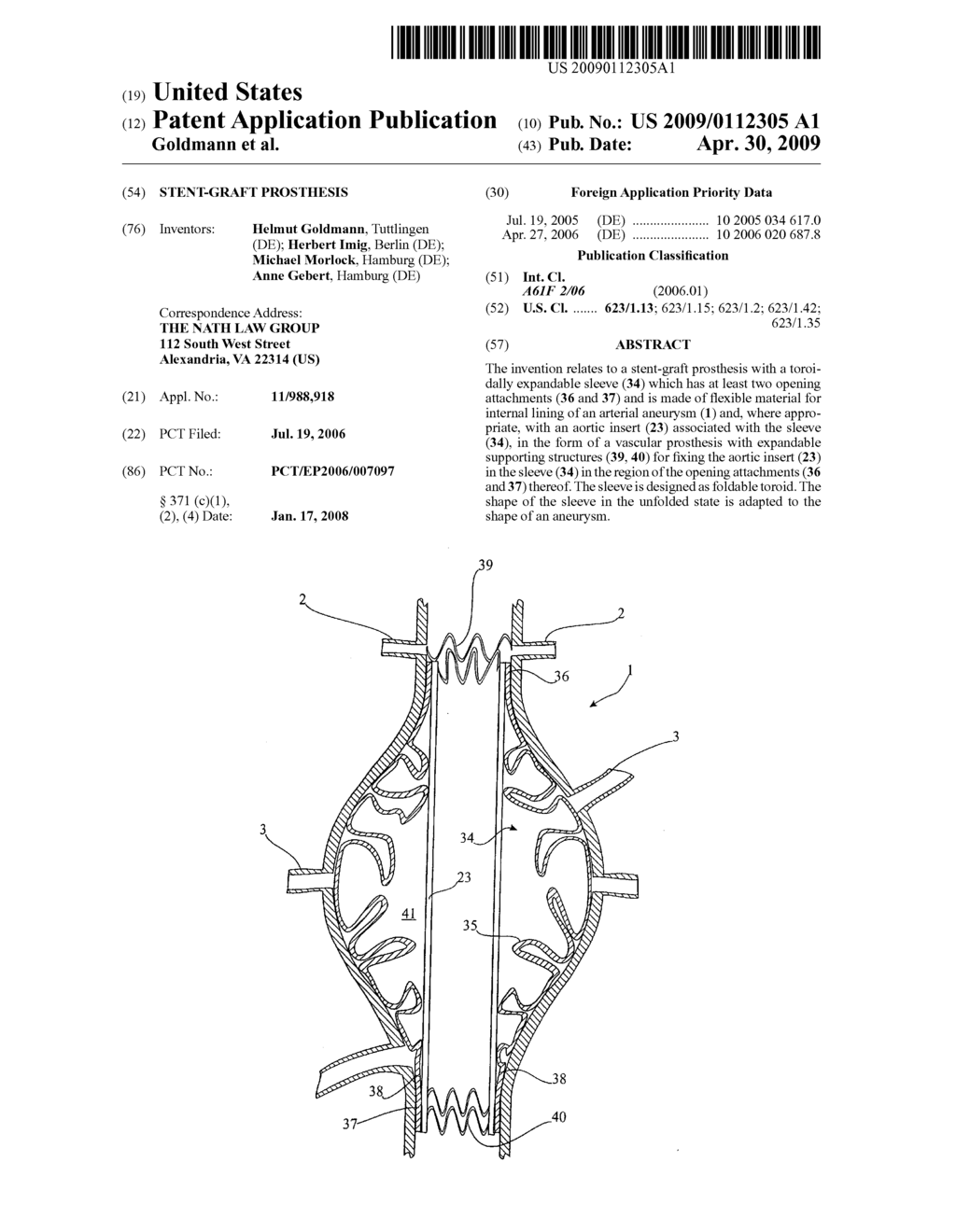 Stent-graft prosthesis - diagram, schematic, and image 01