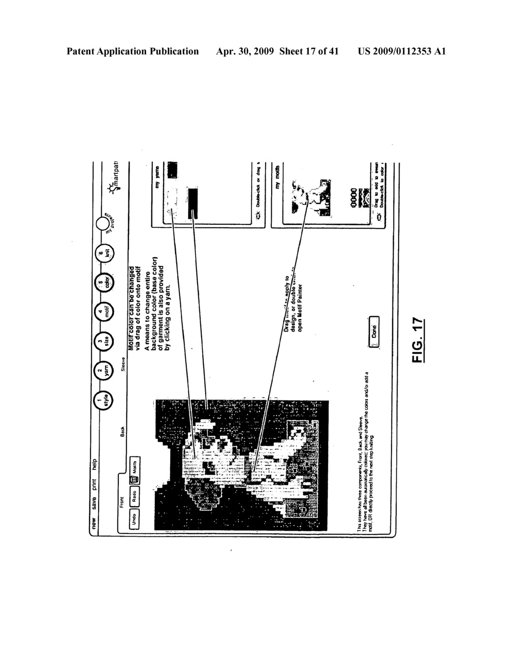 SYSTEM AND METHOD FOR DESIGN OF STITCHED OBJECTS - diagram, schematic, and image 18