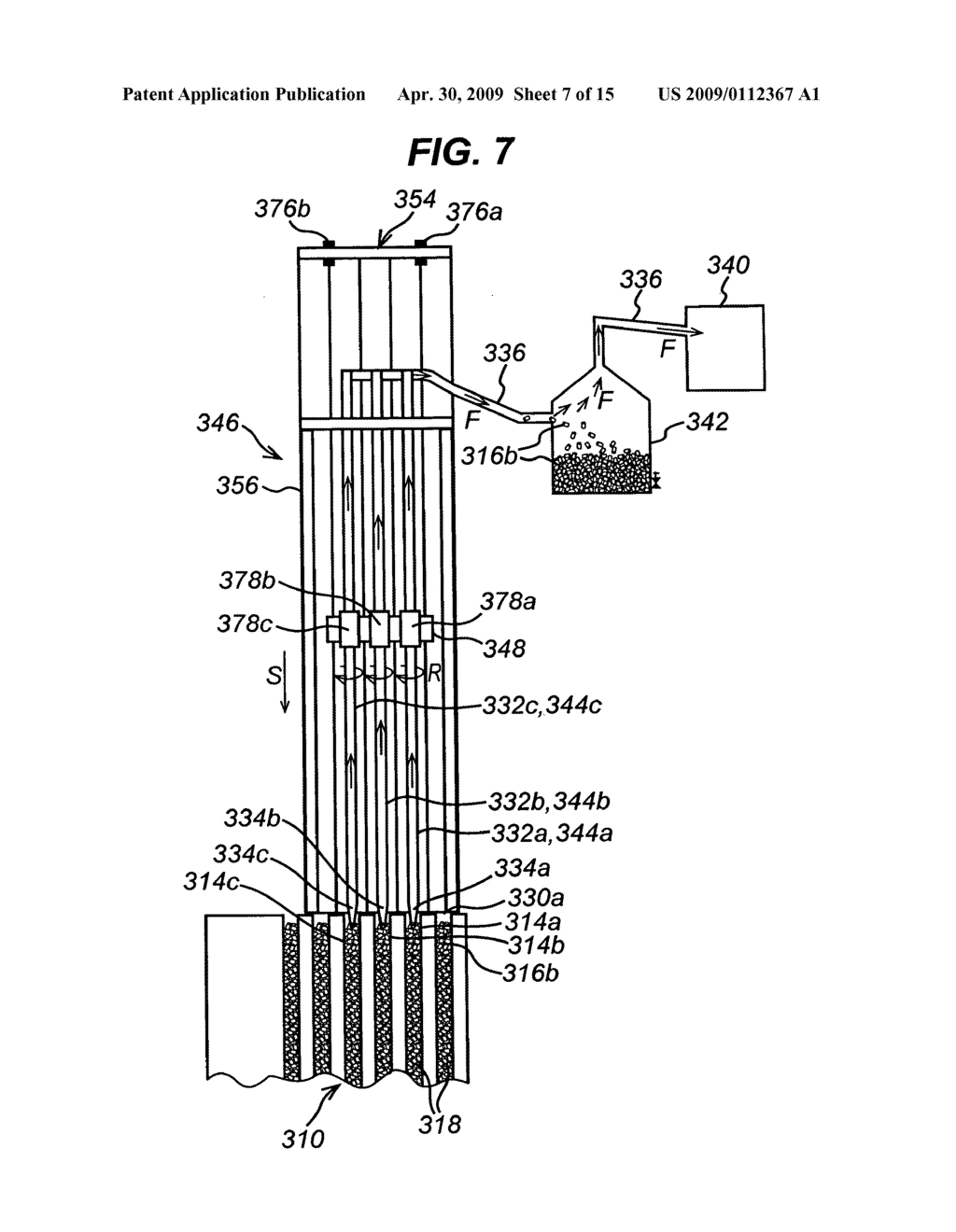 Apparatus and method for dislodging and extracting solid materials from tubes - diagram, schematic, and image 08