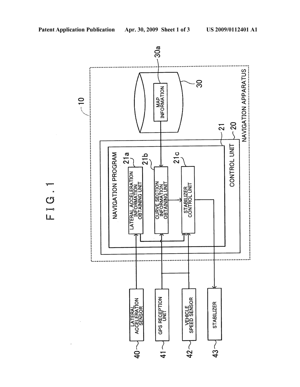 Vehicle stabilizer control devices, methods, and programs - diagram, schematic, and image 02