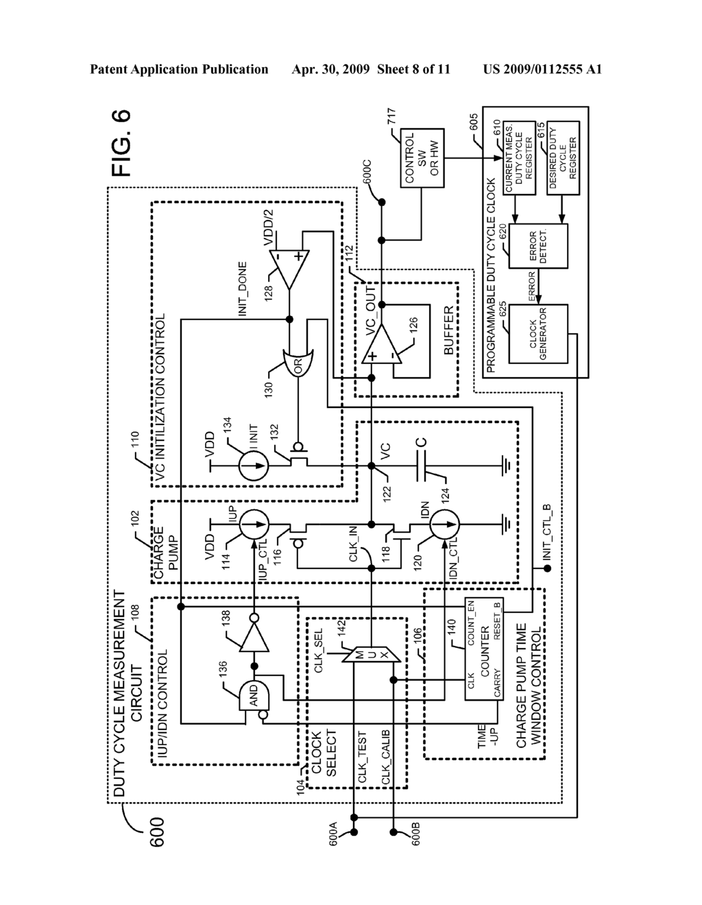 Design Structure For A Duty Cycle Measurement Apparatus That Operates In A Calibration Mode And A Test Mode - diagram, schematic, and image 09