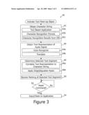 SYSTEM AND METHOD FOR INPUT OF TEXT TO AN APPLICATION OPERATING ON A DEVICE diagram and image